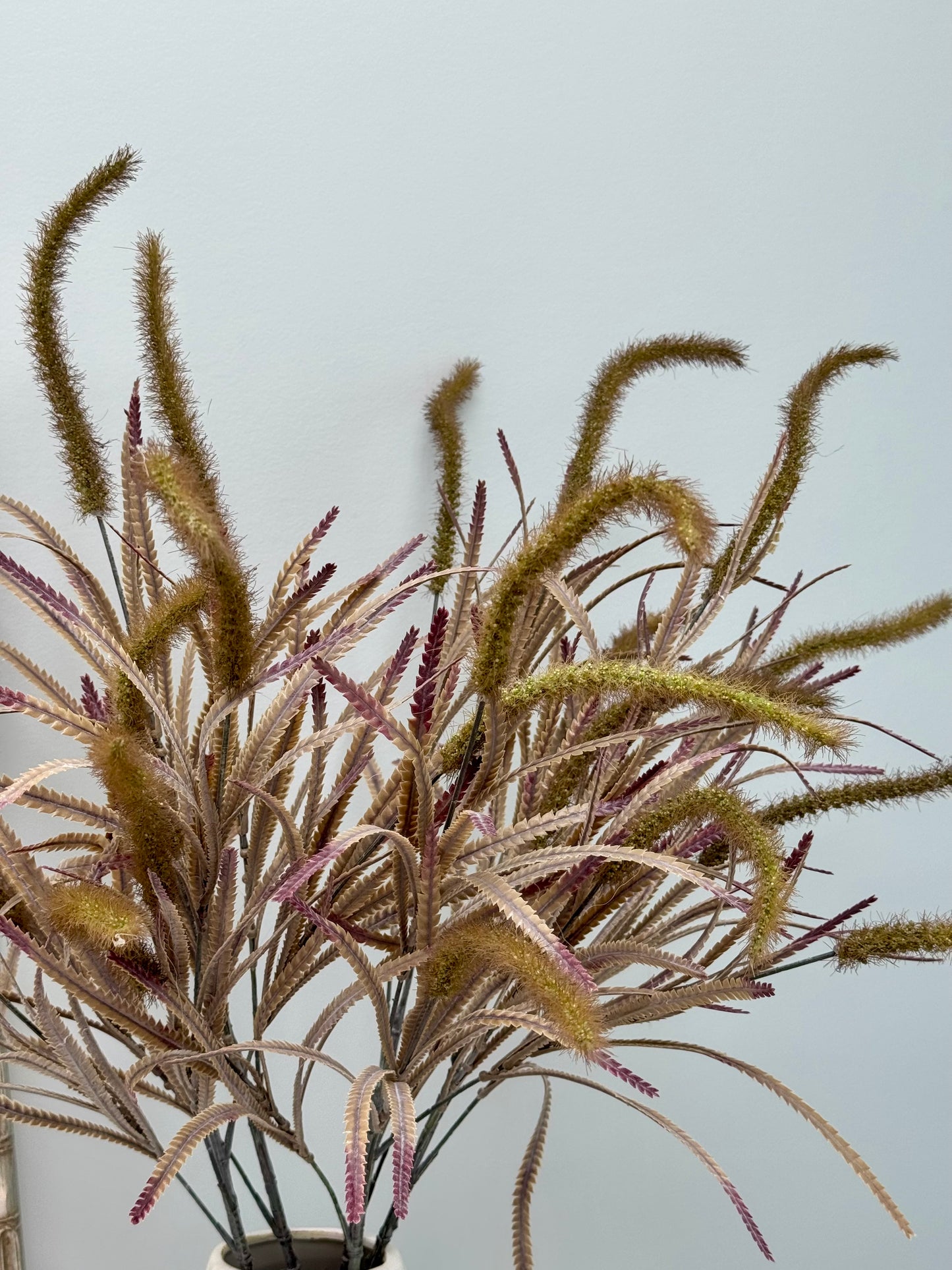 Wolf Tail Grass-Olive Green