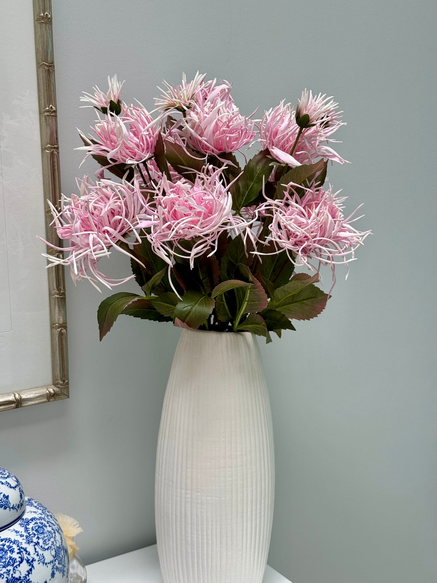 Spider Chrysanthemum Spray- Pink