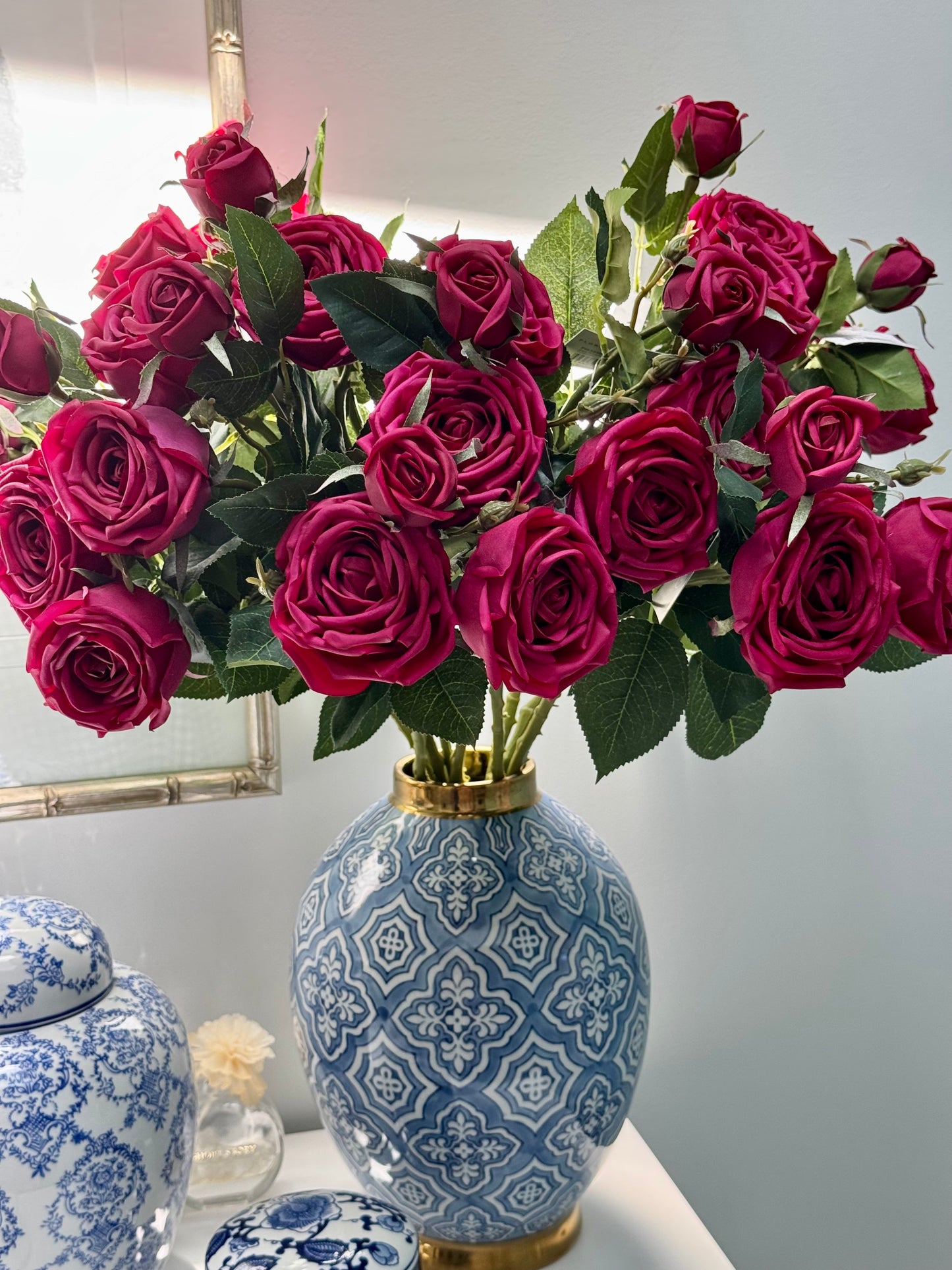 Sara Bush Rose Spray- Magenta