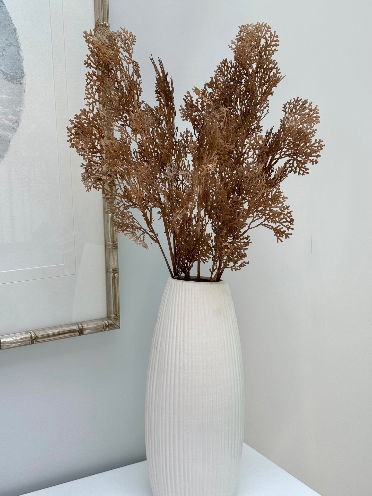 Coral Fern spray- Brown