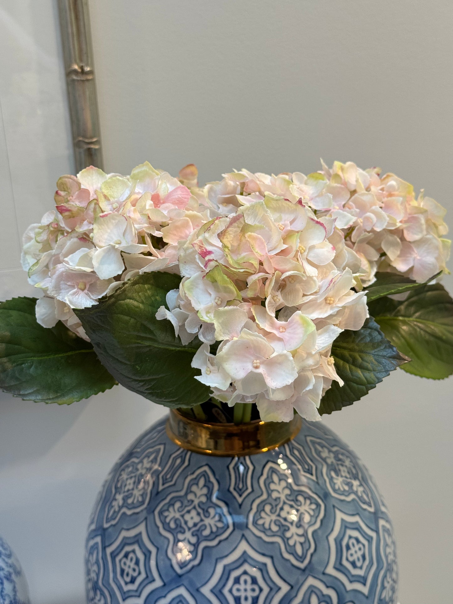 Hydrangea-Pink/Green