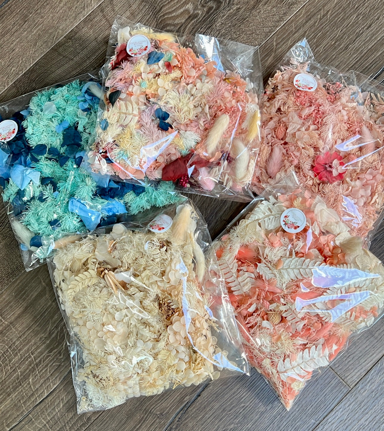 Large Confetti/Craft Flowers SALE 4 for $20