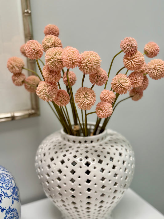 Billy Buttons-Light Pink