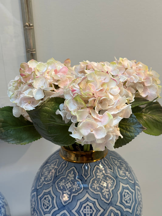 Hydrangea-Pink/Green
