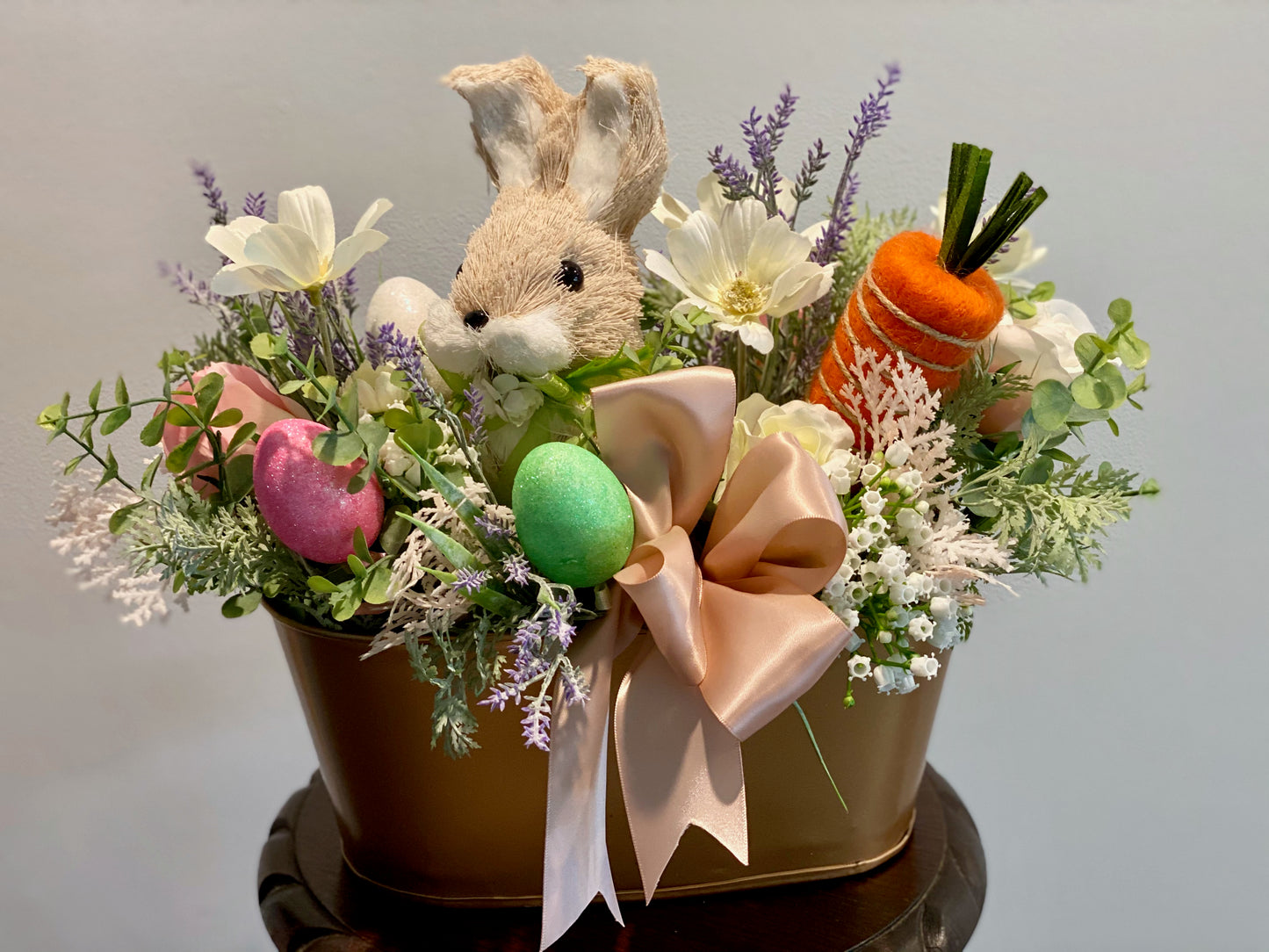 Easter Bunny table arrangement